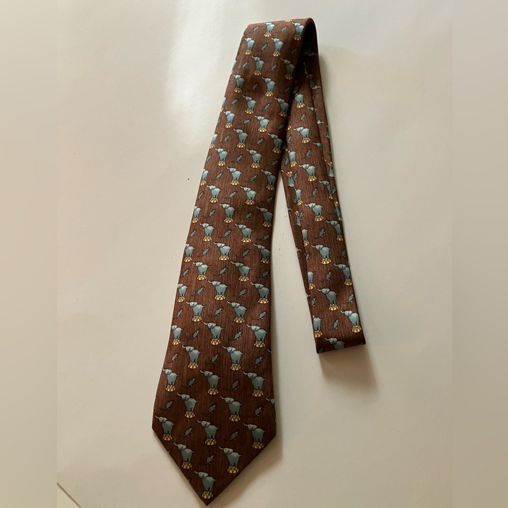 Authentic Hermes Neck Tie. Plus 8 other Ties.